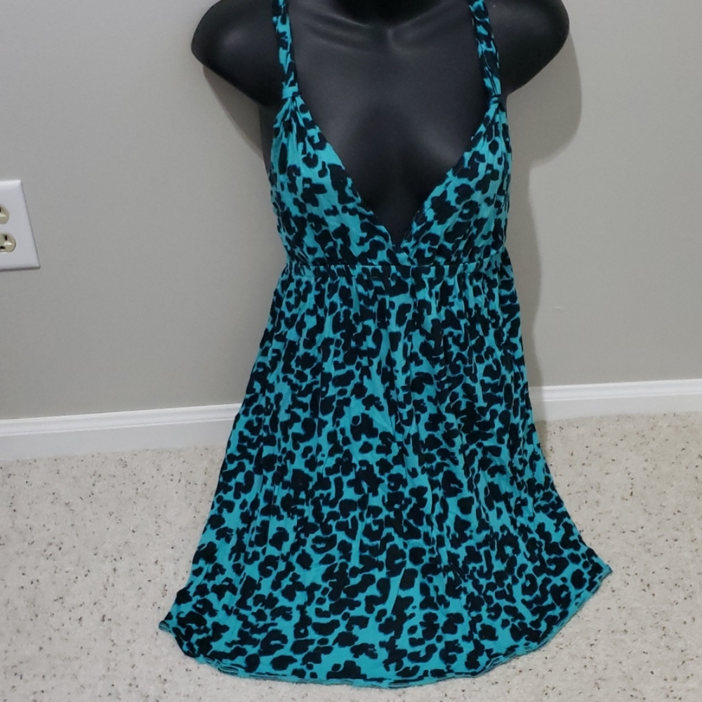 Cheetah Swimwear Coverup